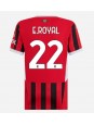 Billige AC Milan Emerson Royal #22 Hjemmedrakt Dame 2024-25 Kortermet